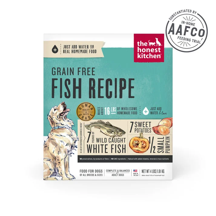 The Honest Kitchen Grain Free Fish Recipe Dehydrated Dog Food